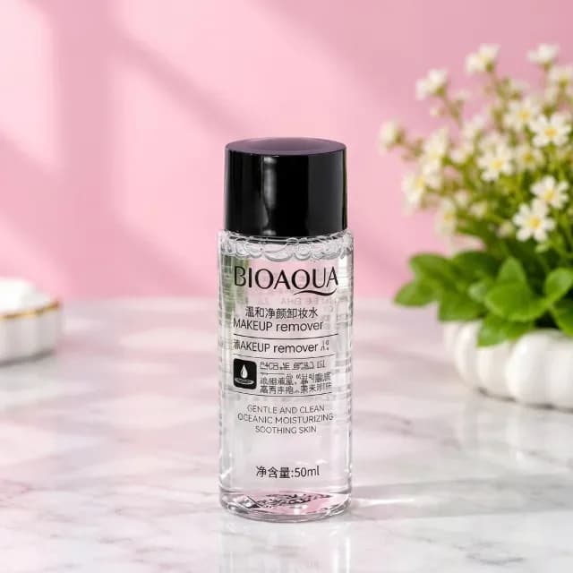 میسلار واتر و پاک‌کننده آرایش ملایم بیوآکوا (BIOAQUA)