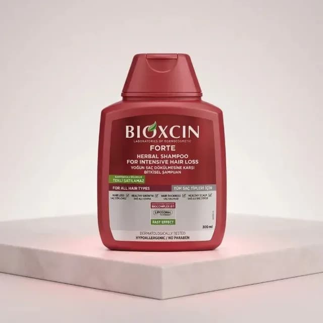 شامپو تقویت‌کننده و ضد ریزش قوی بیوکسین فورت – Bioxcin Forte Herbal Shampoo