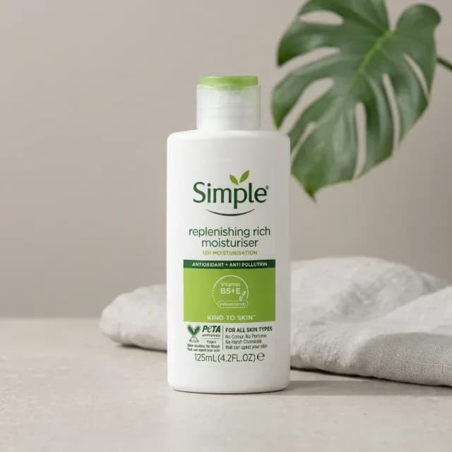 مرطوب‌کننده غنی و بازسازی‌کننده سیمپل Simple Replenishing Rich Moisturiser