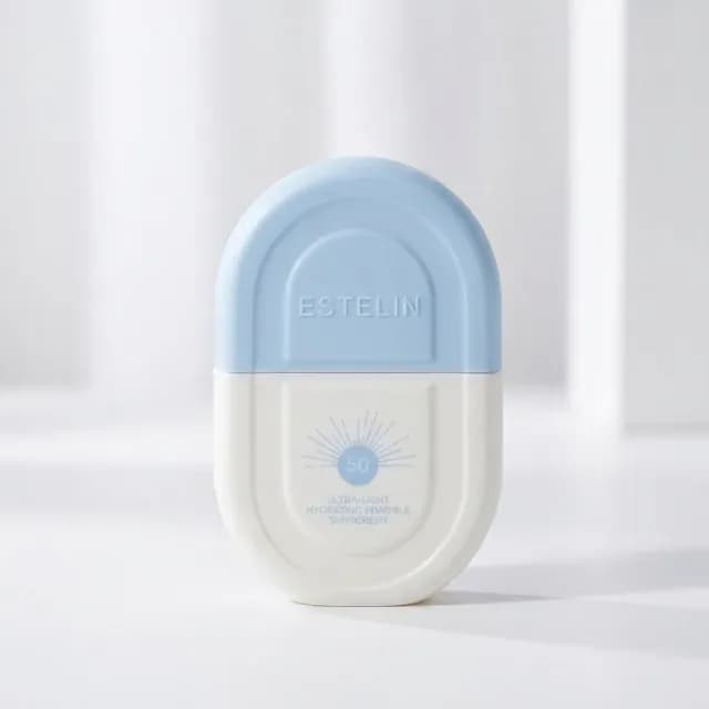 کرم ضدآفتاب آبرسان و بی‌رنگ کپسولی استلین SPF50 مدل Ultra-Light Hydrating