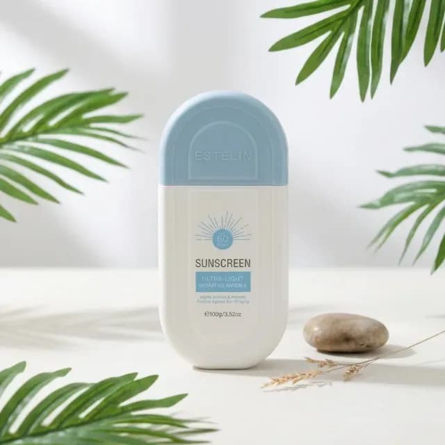ضدآفتاب نامرئی فوق‌سبک و مرطوب‌کننده استلین SPF 50 Estelin 